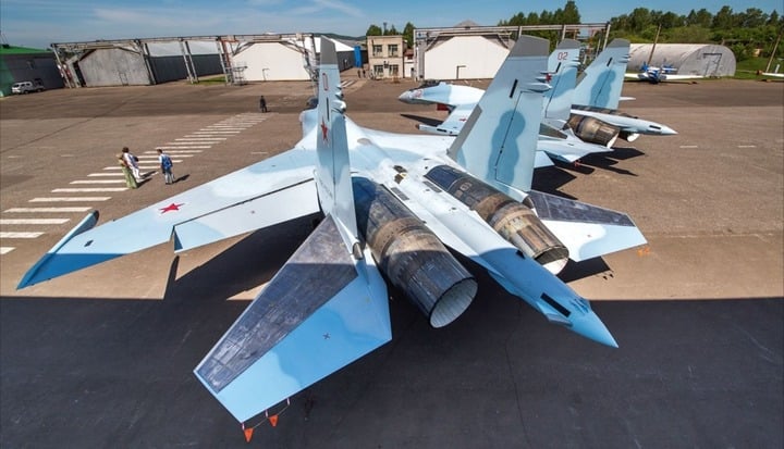 Su-35 của Nga. (Ảnh: Militarnyi)