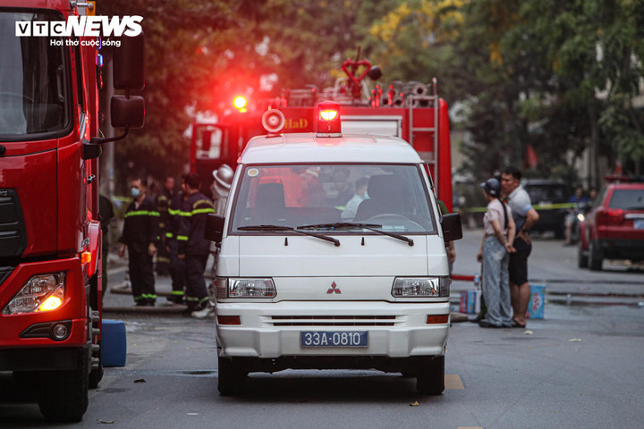 Vụ cháy nổ ở quận Hà Đông chiều 17/6 làm 2 người chết.