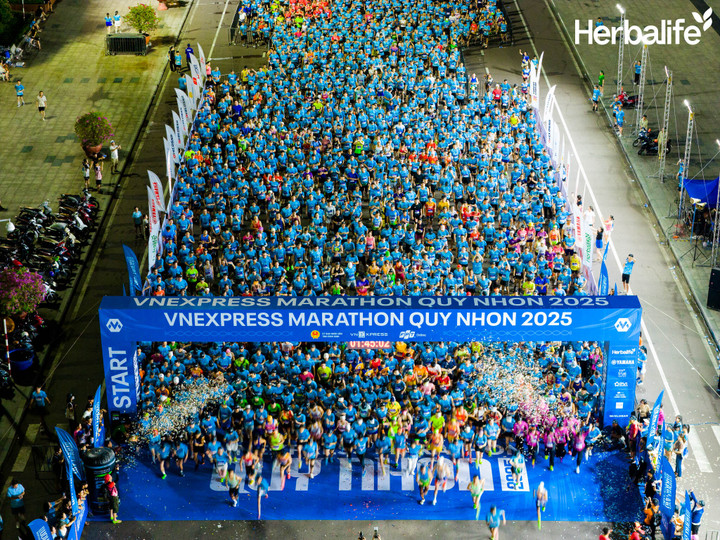 Herbalife đồng hành cùng Vnexpress Marathon Quy Nhơn lần thứ 3 liên tiếp.