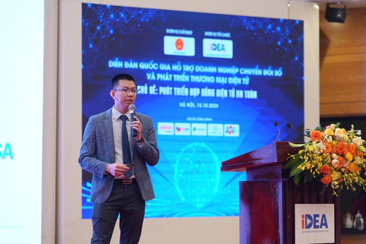 Ông Đỗ Kế Công - Phó Giám đốc Trung tâm Dịch vụ số Doanh nghiệp.