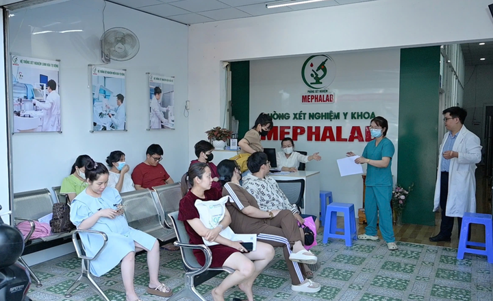 Khu vực chờ khách hàng.