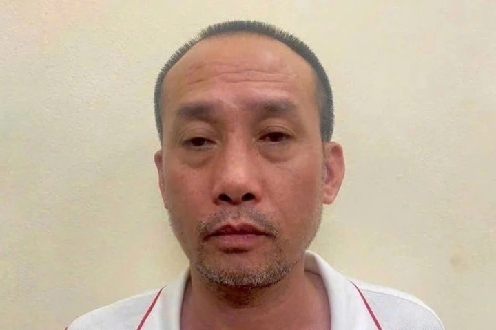 Tuấn 'thần đèn' tại cơ quan công an.