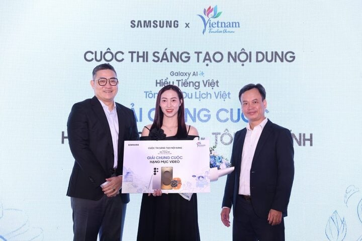 Giải chung cuộc hạng mục Video: Tác giả Tôn Thị Tĩnh.