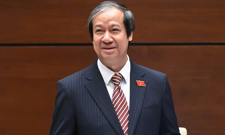 Bộ trưởng Giáo dục và Đào tạo Nguyễn Kim Sơn. (Ảnh: quochoi.vn)