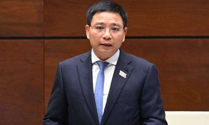 Bộ trưởng Tài Chính Nguyễn Văn Thắng. (Ảnh: quochoi.vn)