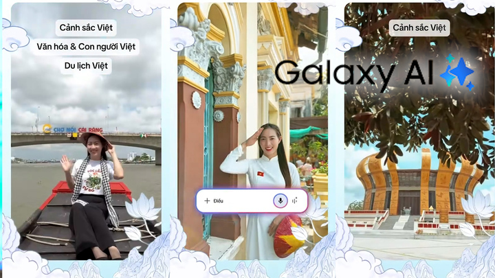Galaxy AI khơi dậy lòng tự hào Việt, nâng tầm du lịch quốc gia