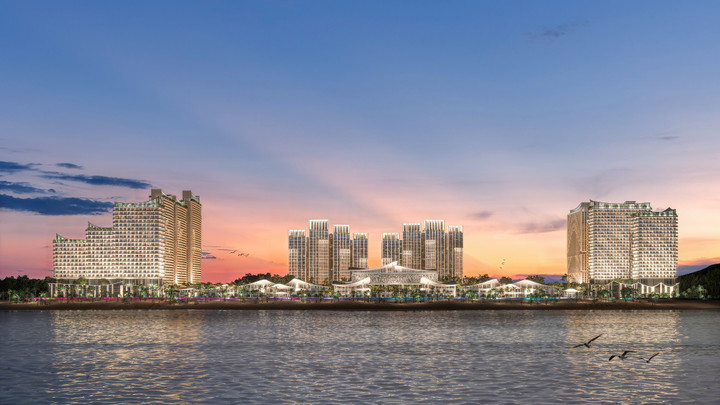 Kiến trúc Blanca City là dấu ấn giao thoa của ba nền văn hóa Pháp, Bồ Đào Nha và Việt Nam.