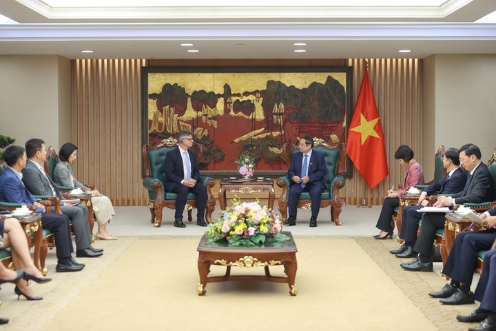 Phó Chủ tịch HP nhấn mạnh Việt Nam là thị trường quan trọng mà HP tin tưởng sẽ đạt thành công. (Ảnh: VGP/Nhật Bắc)
