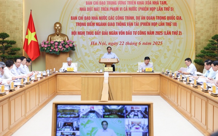 Toàn cảnh cuộc họp. (Ảnh: VGP)