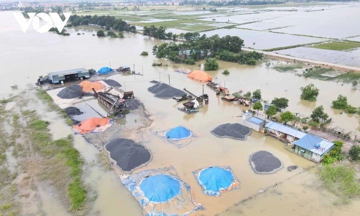 Lũ sông Cầu dâng cao, hàng trăm hộ dân Bắc Giang chìm trong biển nước - 11