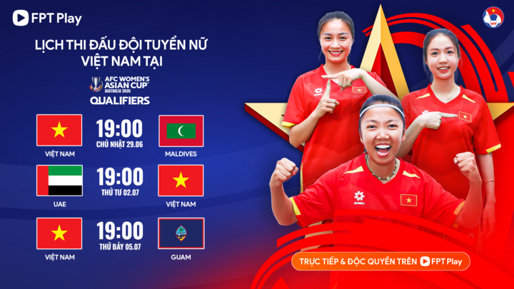 Lịch thi đấu của đội tuyển Việt Nam.