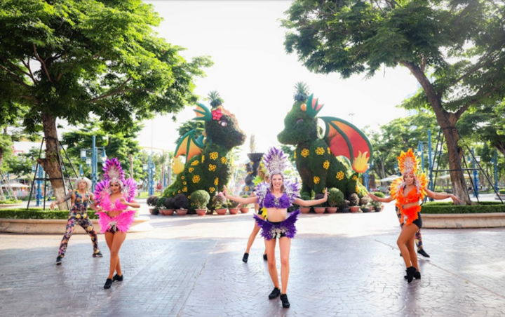 Vũ điệu Samba sôi động.