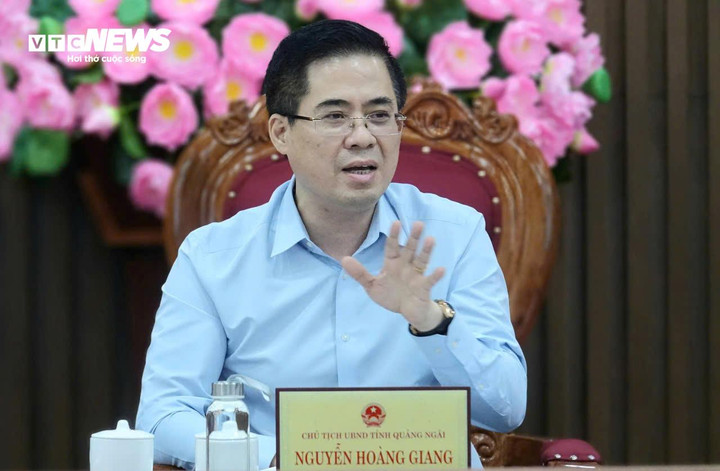 Ông Nguyễn Hoàng Giang được chỉ định giữ chức Chủ tịch UBND tỉnh Quảng Ngãi (mới)