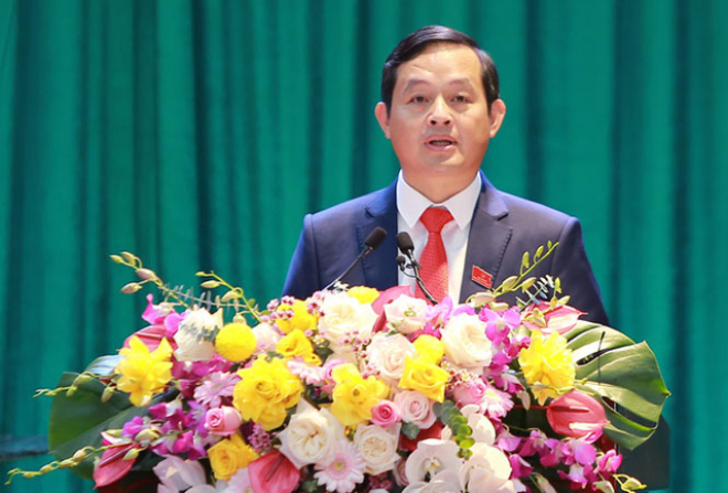 Ông Phạm Hoàng Sơn - Chủ tịch UBND tỉnh Thái Nguyên (mới) nhiệm kỳ 2021-2026.
