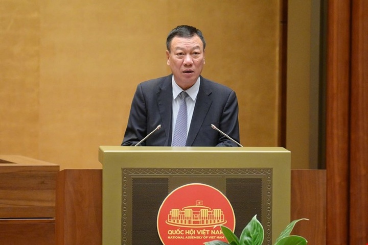 Tổng Thanh tra Chính phủ Đoàn Hồng Phong. (Ảnh" Media Quốc hội).