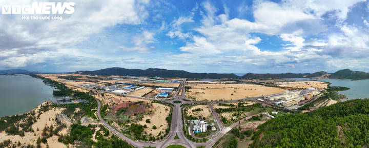 Khu Kinh tế Nhơn Hội - nơi dự kiến đặt Trung tâm hành chính của tỉnh Gia Lai mới.