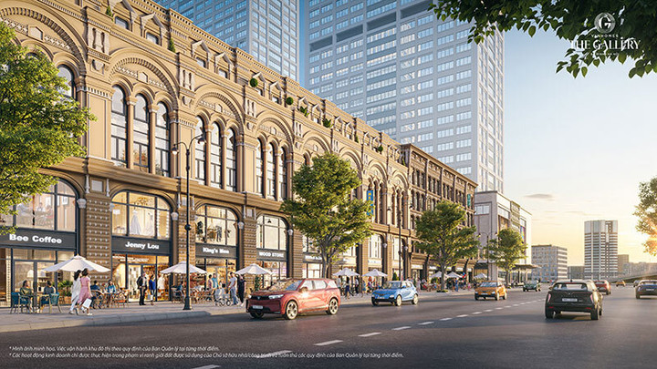 Vinhomes The Gallery hấp dẫn các thương hiệu cao cấp với hệ thống 4 tầng hầm liên thông và 1.544 slot đỗ xe.