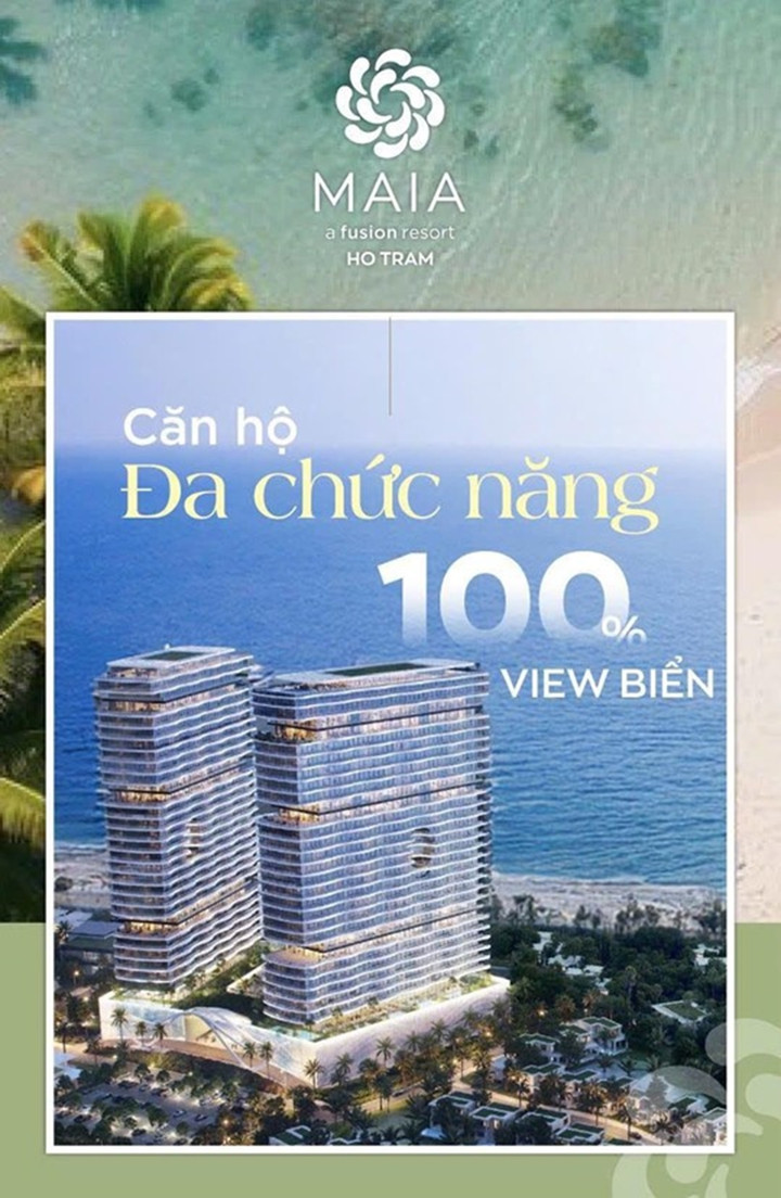 Căn hộ đa chức năng 100% view biển.