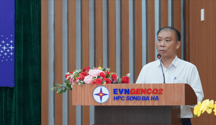 Ông Vũ Hữu Phúc – Bí thư Đảng ủy, Chủ tịch HĐQT SBH - phát biểu tại Hội nghị.