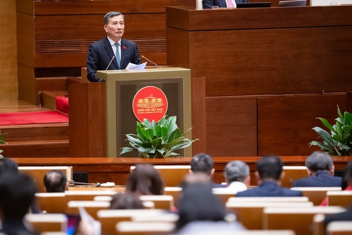 CN UB Khoa học, Công nghệ và Môi trường Lê Quang Huy. (Ảnh: Media Quốc hội).