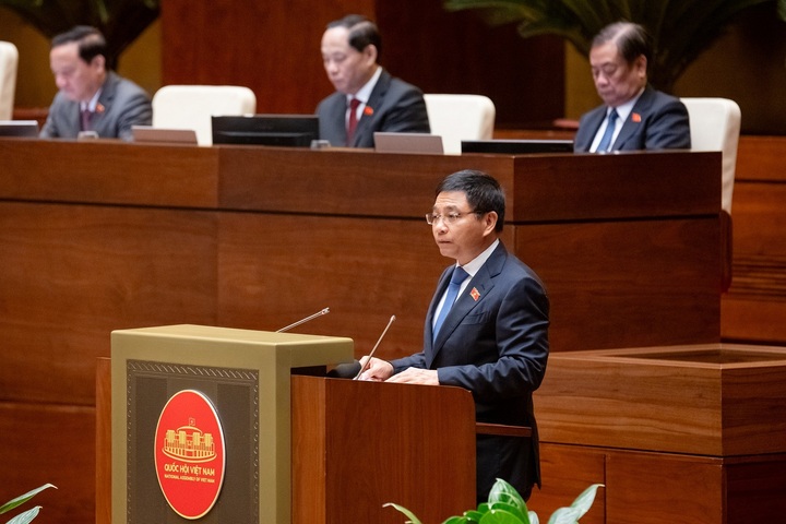 Finanzminister Nguyen Van Thang. (Foto: National Assembly Media).