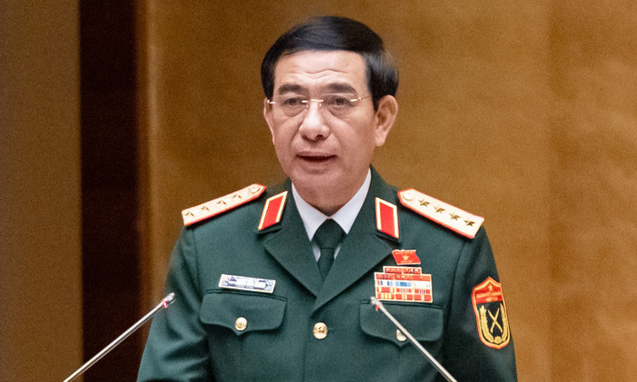 Đại tướng Phan Văn Giang, Bộ trưởng Quốc phòng.