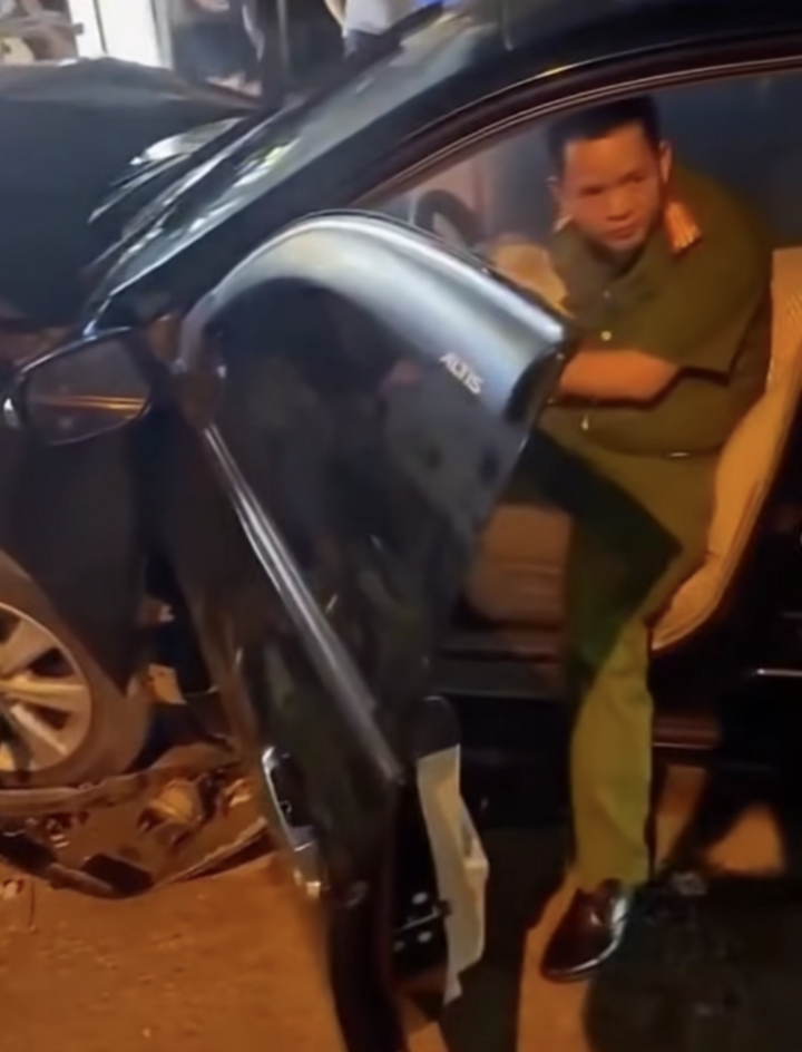 Thời điểm gây tai nạn, tài xế H.S.P. có biểu hiện say xỉn.