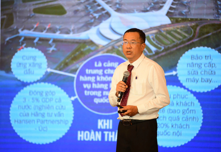PGS.TS Trần Quang Phú, Phó hiệu trưởng Trường Đại học GTVT TP.HCM. (Ảnh: Quang Định)