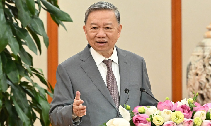 Tổng Bí thư Tô Lâm. (Ảnh: Báo Nhân Dân)