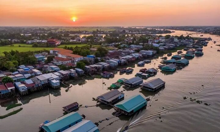 Sau hợp nhất, tỉnh Vĩnh Long mới giáp với những địa phương nào? - 1