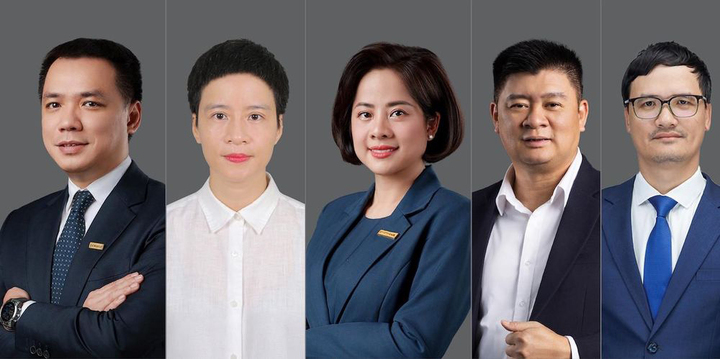 Chân dung 5 thành viên HĐQT Ngân hàng Eximbank.