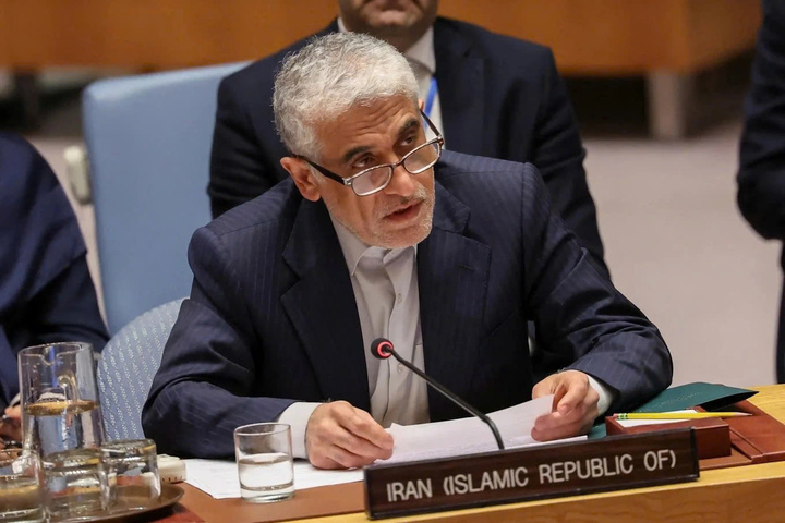 Đại sứ Iran tại Liên hợp quốc Amir Saeid Iravani. (Ảnh: EPA)