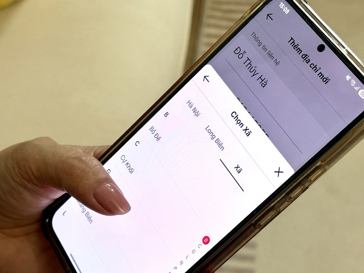 App mua hàng vẫn để địa chỉ cũ, người dùng lo thất lạc