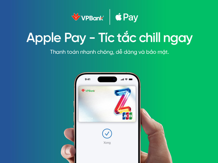 VPBank triển khai Apple Pay cho chủ thẻ VPBank JCB - 1