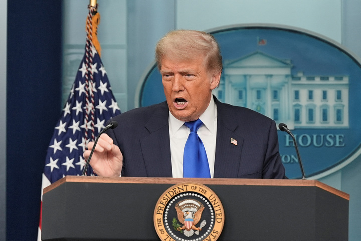 Tổng thống Mỹ Donald Trump. (Ảnh: Reuters)