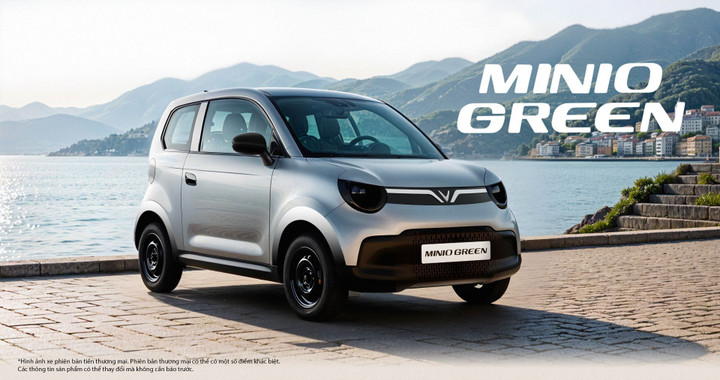VinFast sẽ nâng dung lượng pin cao áp trang bị cho xe Minio Green từ 15,2 kWh lên 18,5 kWh.