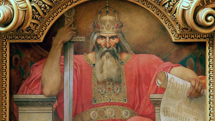 Thanh bảo kiếm trở thành một phần không thể thiếu trong những câu chuyện huyền thoại về Charlemagne. (Ảnh: Ancient Origins)