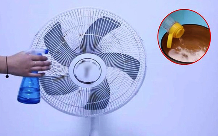 Bạn có thể làm sạch quạt không cần tháo khung. (Ảnh: Freepik)