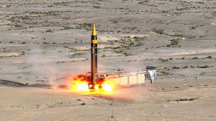 Tên lửa Kheibar của Iran. Ảnh ABC News