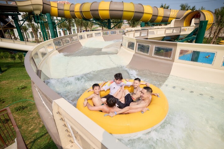 Công viên nước Sun World Ha Nam: Thiên đường giải nhiệt mùa hè với ưu đãi "khủng". (Ảnh: Sun Group)