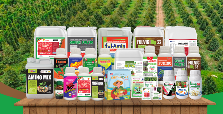 Một số sản phẩm tiêu biểu của Thiên An Bio.