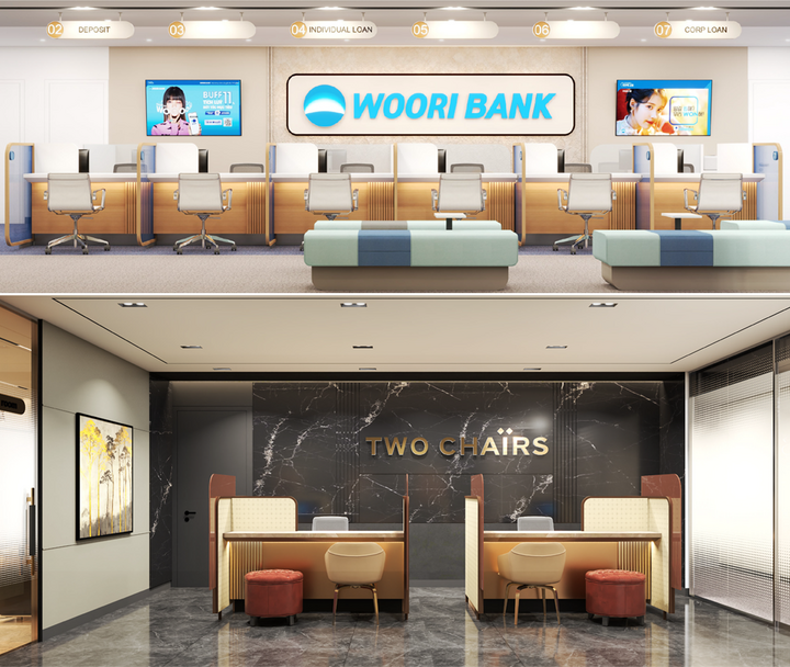 Văn phòng Woori Bank.