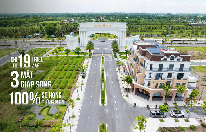 Agora City giá chỉ từ 19 triệu/m2.