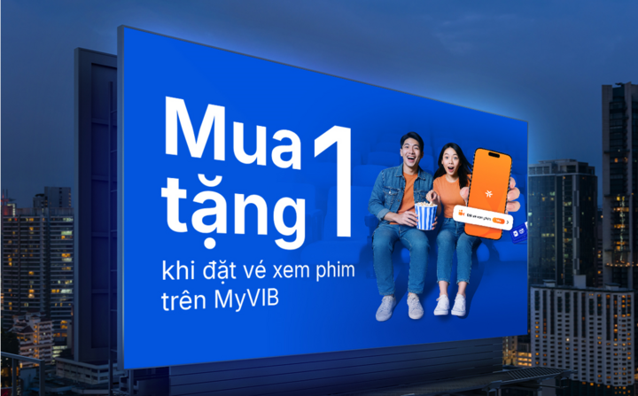 VIB - VNPAY mở rộng loạt tiện ích trên MyVIB, tung ưu đãi vé xem phim hè 2025 - 1