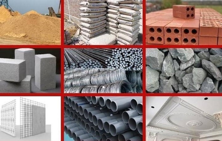 Giá vật liệu xây dựng 6 tháng đầu năm tăng đột biến. (Ảnh minh họa).
