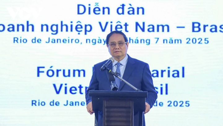 Thủ tướng Phạm Minh Chính phát biểu tại diễn đàn.