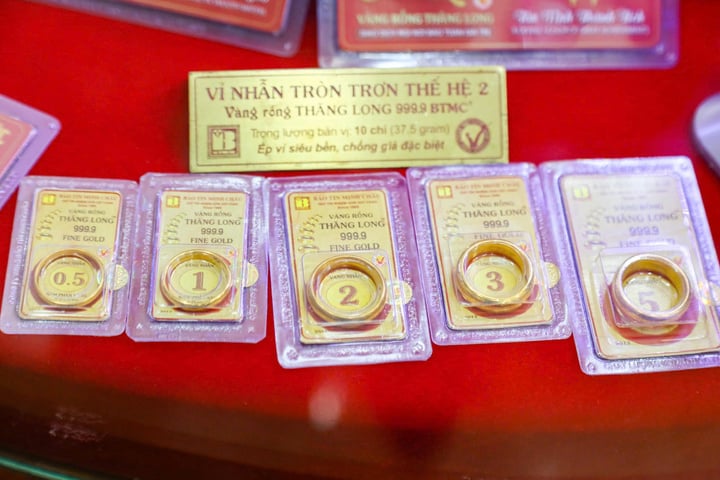 Giá vàng ở thế giằng co. (Ảnh: Minh Đức).