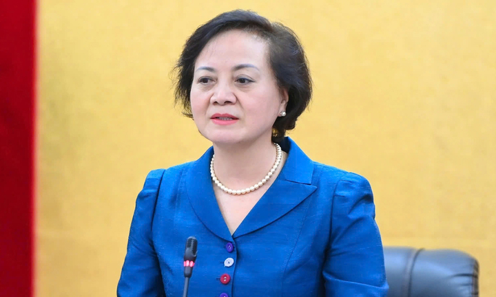 Bộ trưởng Nội vụ Phạm Thị Thanh Trà.