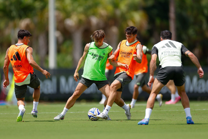 Những buổi tập rất quan trọng với Real Madrid của Alonso. Ảnh: RMCF