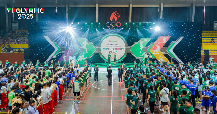 Năng động, nhiệt huyết, luôn thi đấu hết mình chính là "vitamin năng lượng" tại VPOlympic của VPBanker nhà bank xanh lá.